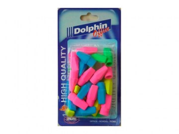 GOMA PARA LAPIZ X 30 ASSORTED COLORS B/P