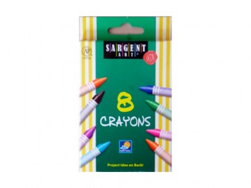 CRAYOLA SARGENT X 8 B/P ART TIME