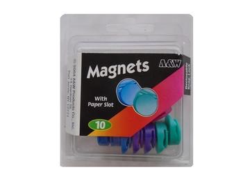 IMANES COLORES X 10 B/P